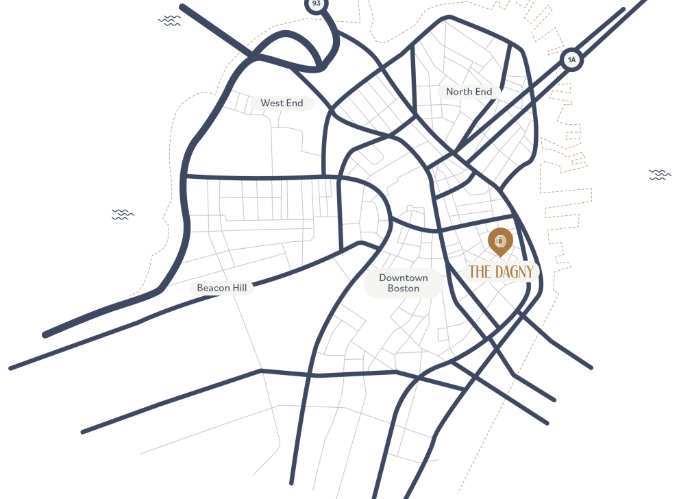 The Dagny Boston Map