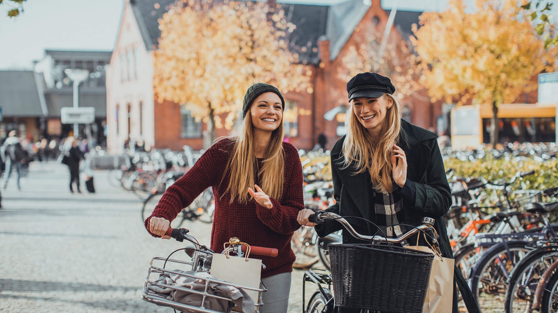 Two Woman Exploring Boston