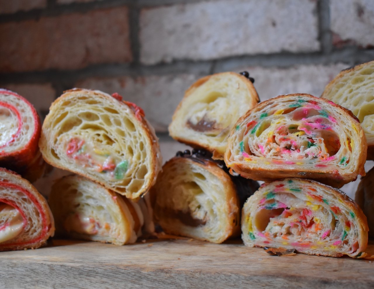 Giant Stuffed Croissants